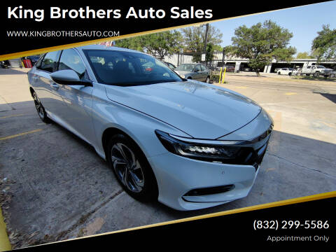 2018 Honda Accord for sale at King Brothers Auto Sales in Houston TX