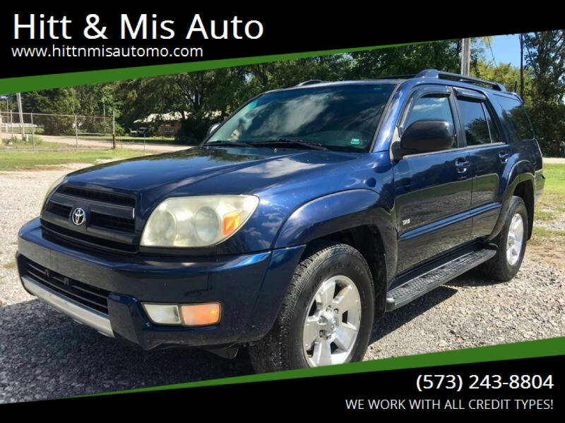 2004 Toyota 4Runner for sale at Hitt & Mis Auto in Cape Girardeau MO