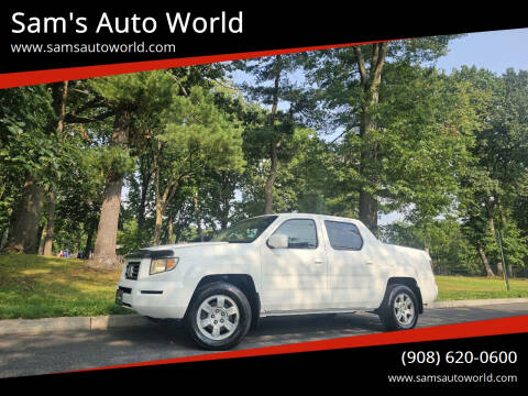 2008 Honda Ridgeline for sale at Sam's Auto World in Roselle NJ