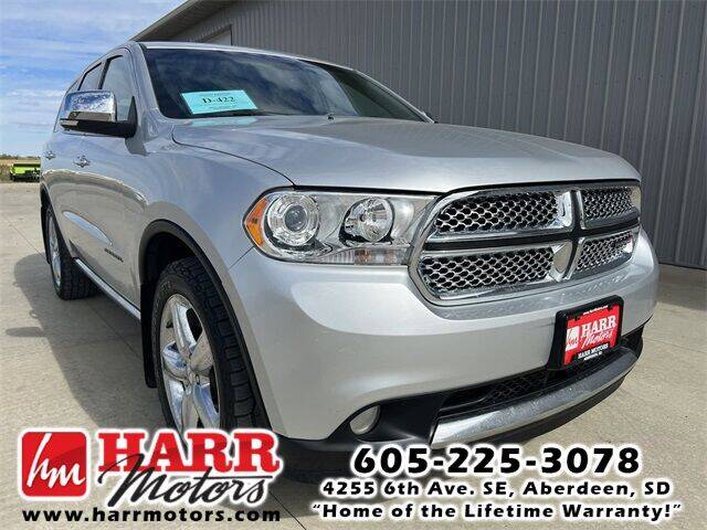 2013 Dodge Durango for sale at Harr's Redfield Ford in Redfield SD