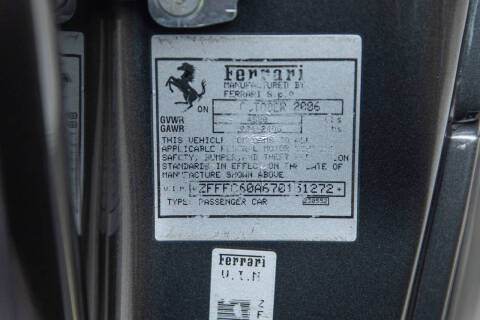 2007 Ferrari 599 GTB Fiorano F1