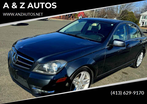 2014 Mercedes-Benz C-Class for sale at A & Z AUTOS in Westfield MA