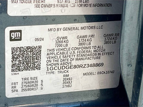 2024 Chevrolet Silverado 1500