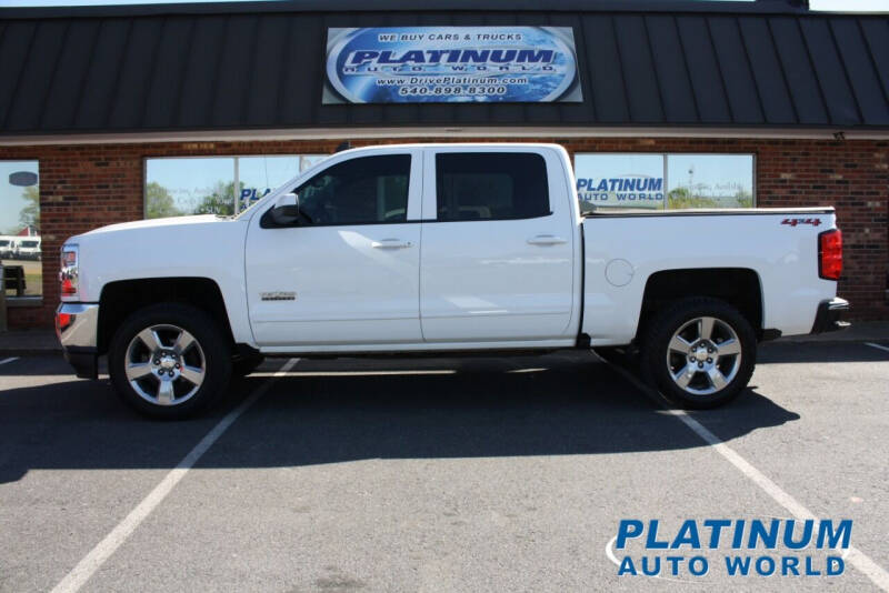 2018 Chevrolet Silverado 1500 for sale at Platinum Auto World in Fredericksburg VA