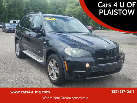 2011 BMW X5 for sale at Cars 4 U OF PLAISTOW in Plaistow NH