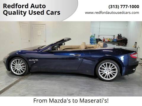 2014 Maserati GranTurismo for sale at Redford Auto Quality Used Cars in Redford MI