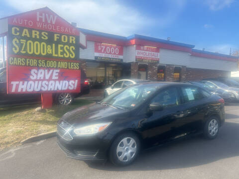 2016 Ford Focus for sale at HW Auto Wholesale in Norfolk VA