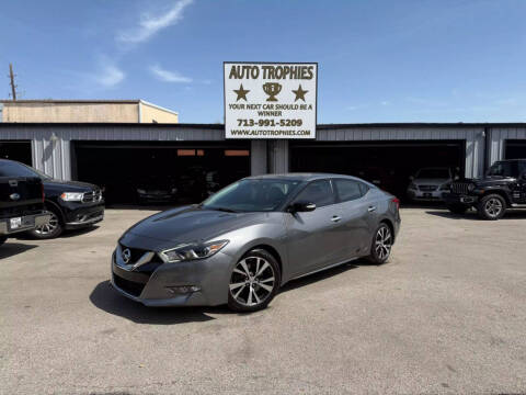 2017 Nissan Maxima for sale at AutoTrophies in Houston TX