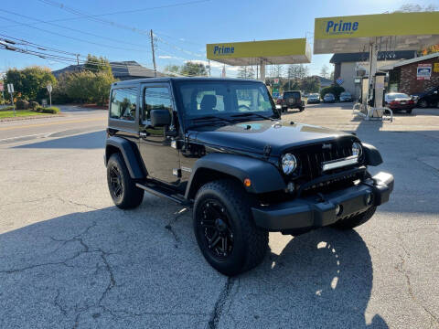 2014 Jeep Wrangler for sale at Trust Petroleum in Rockland MA
