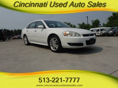 2012 Chevrolet Impala for sale at Cincinnati Used Auto Sales in Cincinnati OH