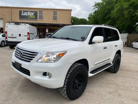 2011 Lexus LX 570 for sale at LUCKOR AUTO in San Antonio TX