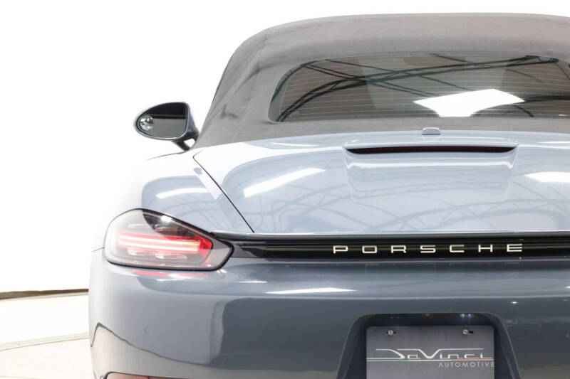 2017 Porsche 718 Boxster