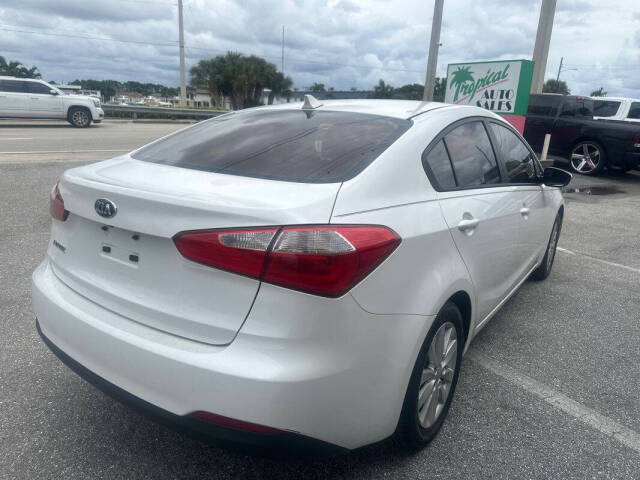 2016 Kia Forte for sale at Tropical Auto Sales in North Palm Beach, FL