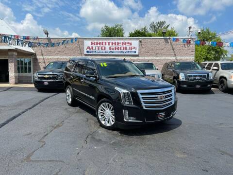 2015 Cadillac Escalade for sale at Brothers Auto Group in Youngstown OH