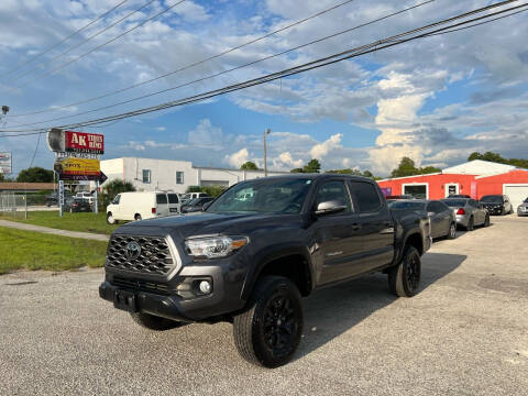 2021 Toyota Tacoma for sale at ONYX AUTOMOTIVE, LLC in Largo FL