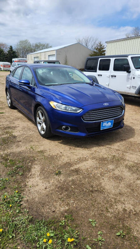 Used 2014 Ford Fusion SE with VIN 1FA6P0H72E5369028 for sale in Madison, SD