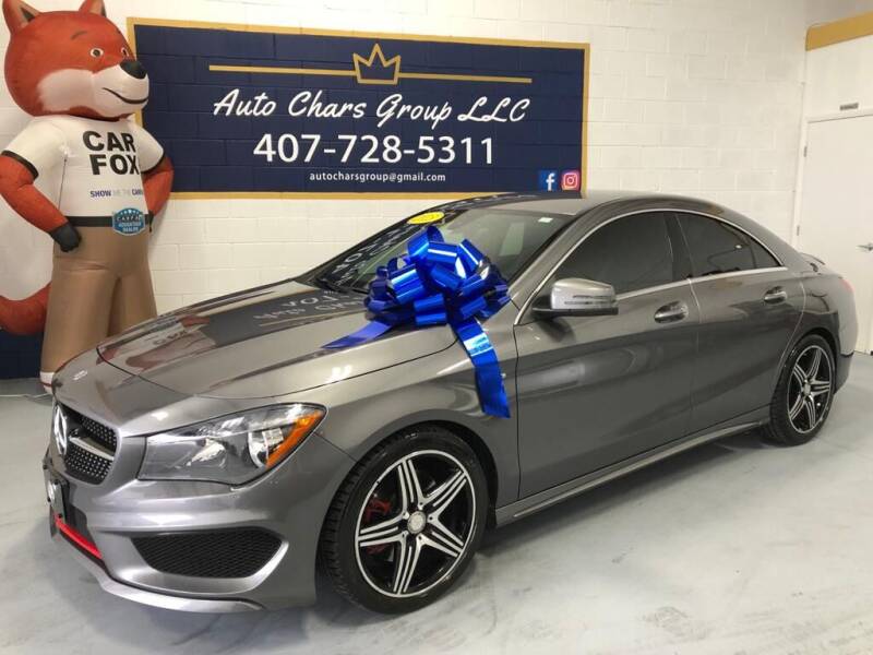 2015 Mercedes-Benz CLA for sale at Auto Chars Group LLC in Orlando FL