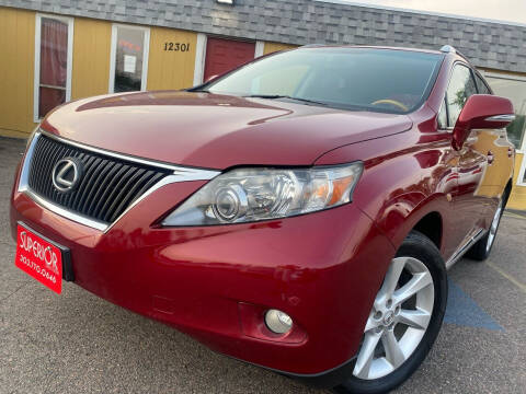 2010 Lexus RX 350 for sale at Superior Auto Sales, LLC in Wheat Ridge CO