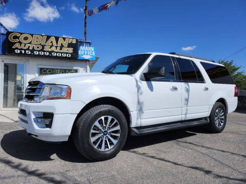 2017 Ford Expedition EL for sale at COBIANS AUTO SALES in Socorro TX