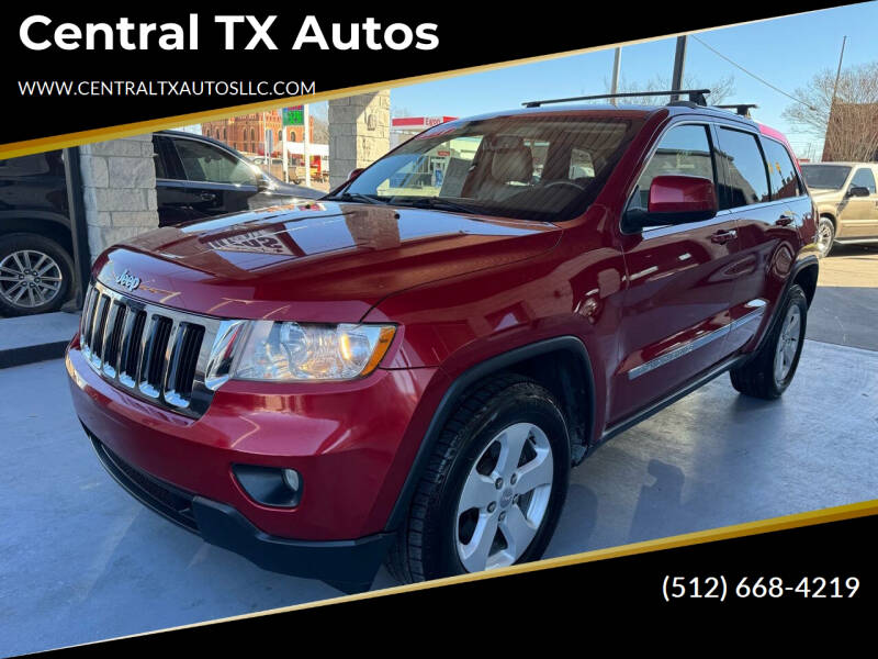 2011 Jeep Grand Cherokee for sale at Central TX Autos in Lockhart TX