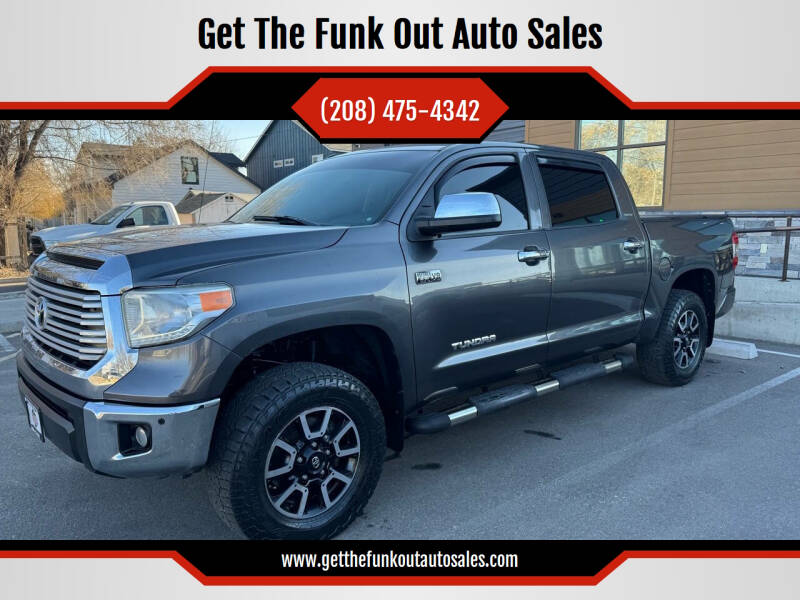 2017 Toyota Tundra for sale at Get The Funk Out Auto Sales in Nampa ID