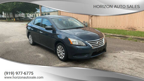 2013 Nissan Sentra for sale at Horizon Auto Sales in Raleigh NC