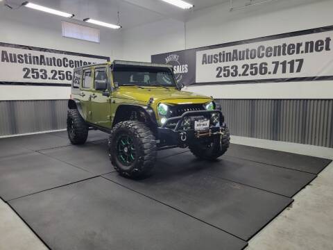 2008 Jeep Wrangler Unlimited for sale at Austin's Auto Sales in Edgewood WA