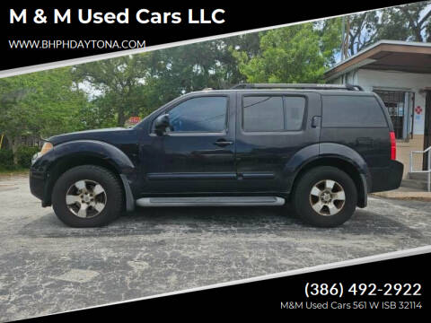 2007 Nissan Pathfinder for sale at M & M Used Cars LLC in Daytona Beach FL