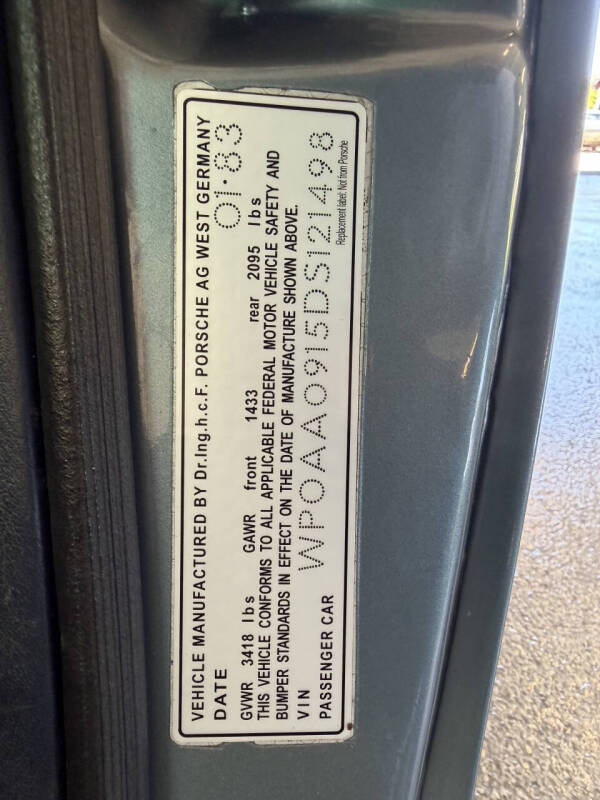 1983 Porsche 911 SC