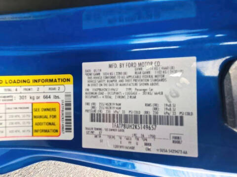 2019 Ford Mustang EcoBoost Premium