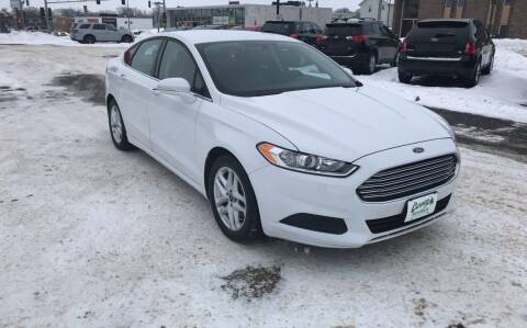 2016 Ford Fusion for sale at Carney Auto Sales in Austin MN