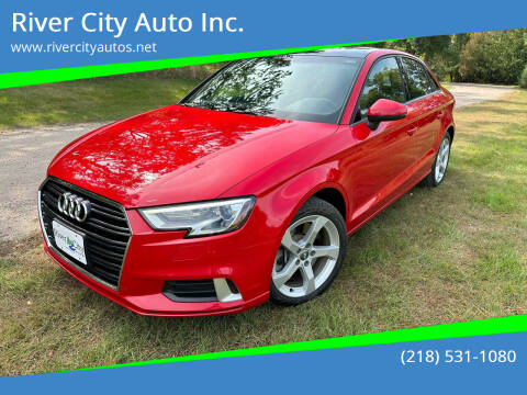 2019 Audi A3 for sale at River City Auto Inc. in Fergus Falls MN