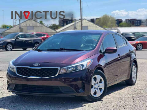 2018 Kia Forte for sale at INVICTUS MOTOR COMPANY in West Valley City UT