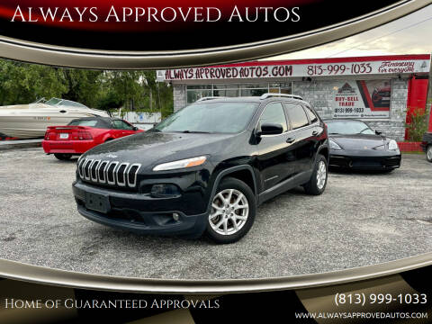 2015 Jeep Cherokee for sale at Always Approved Autos in Tampa FL