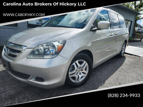 2005 Honda Odyssey for sale at Carolina Auto Brokers of Hickory LLC in Newton NC