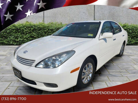 2002 Lexus ES 300 for sale at Independence Auto Sale in Bordentown NJ