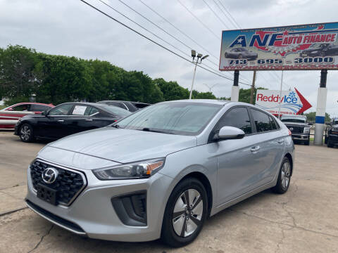 2022 Hyundai Ioniq Hybrid for sale at ANF AUTO FINANCE in Houston TX