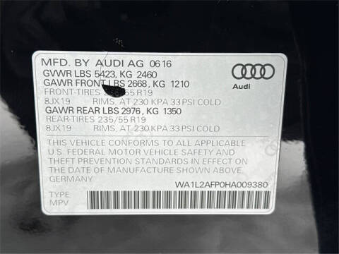 2017 Audi Q5 2.0T quattro Premium Plus