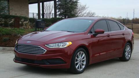 2017 Ford Fusion for sale at Red Rock Auto LLC in Oklahoma City OK