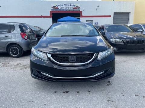 2013 Honda Civic for sale at KINGS AUTO SALES in Hollywood FL