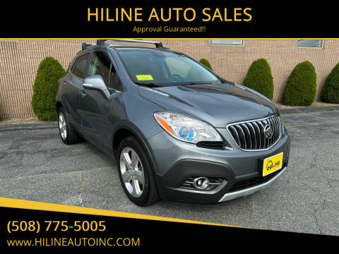 2015 Buick Encore for sale at HILINE AUTO SALES in Hyannis MA