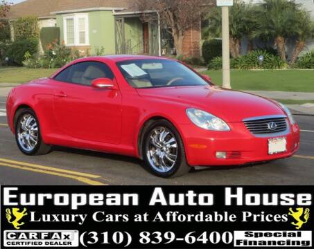 2004 Lexus SC 430 for sale at European Auto House in Los Angeles CA
