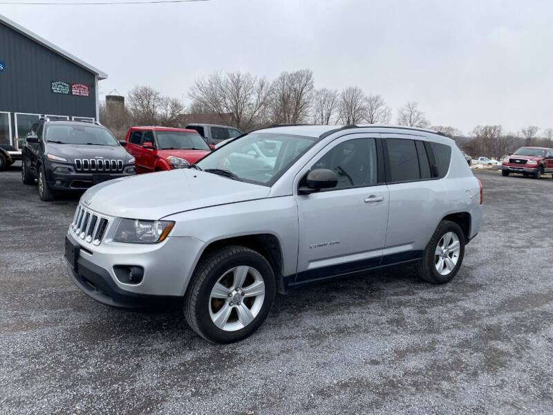 2014 Jeep Compass for sale at Riverside Motors in Glenfield NY
