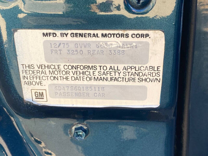 1976 Cadillac DeVille