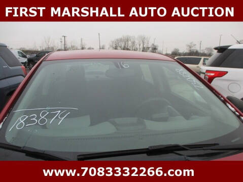 2016 Chevrolet Sonic for sale at First Marshall Auto Auction in Harvey IL