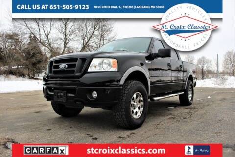 2006 Ford F-150 for sale at St. Croix Classics in Lakeland MN