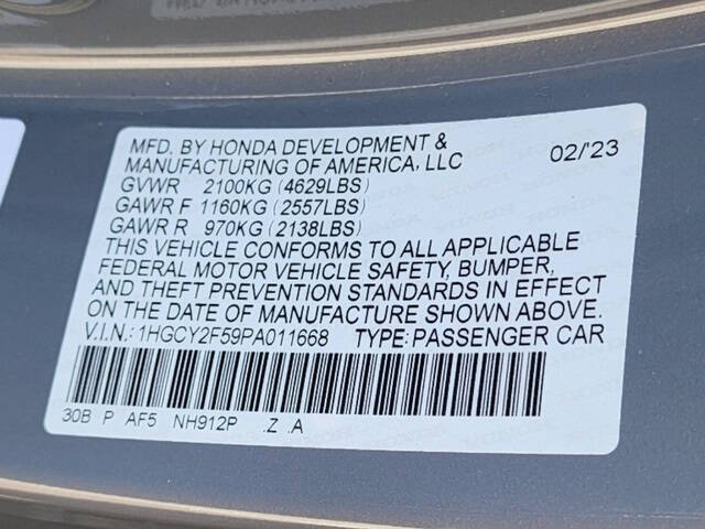 2023 Honda Accord Hybrid