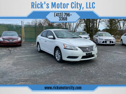 2013 Nissan Sentra for sale at Rick's Motor City, LLC in Springfield MA