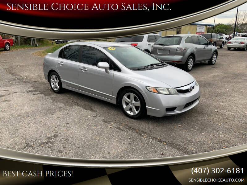 2010 Honda Civic for sale at Sensible Choice Auto Sales, Inc. in Longwood FL