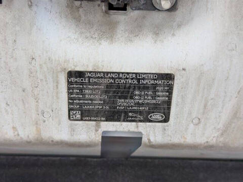 2020 Land Rover Range Rover Velar P380 R-Dynamic HSE